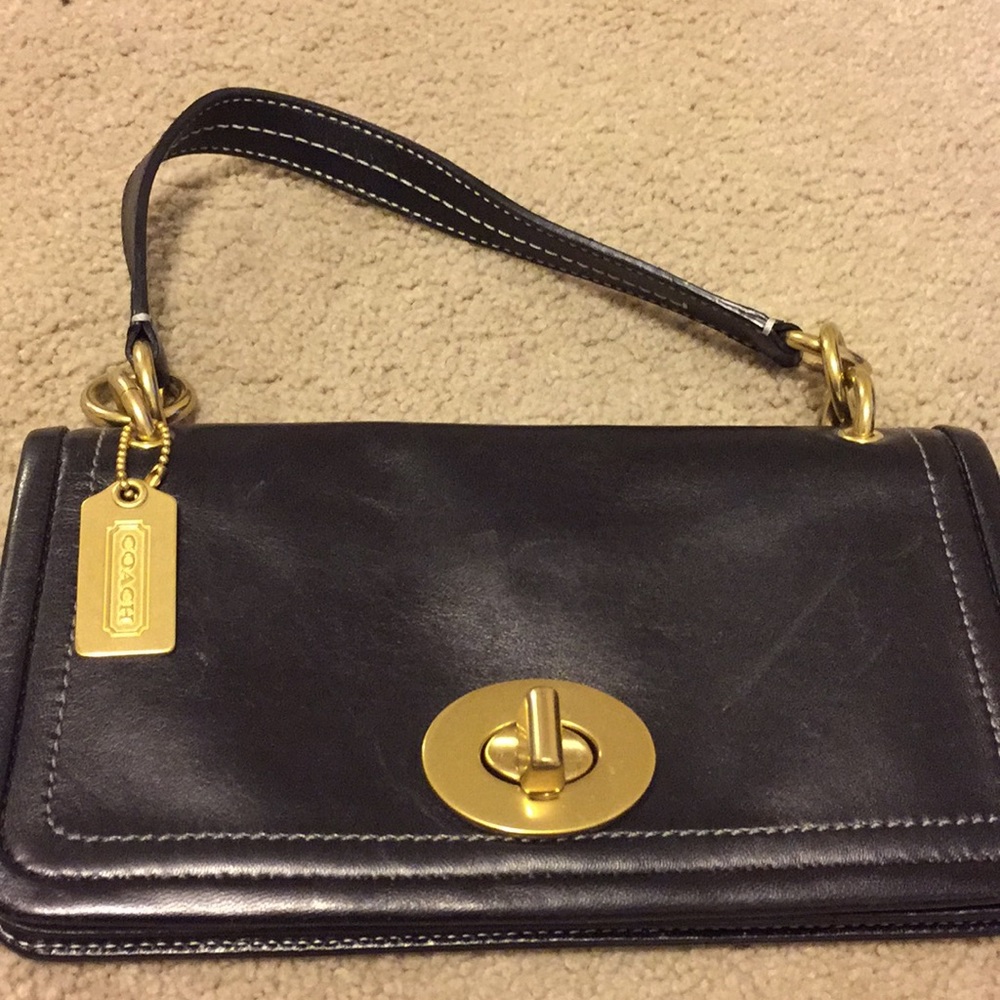 Black coach bag